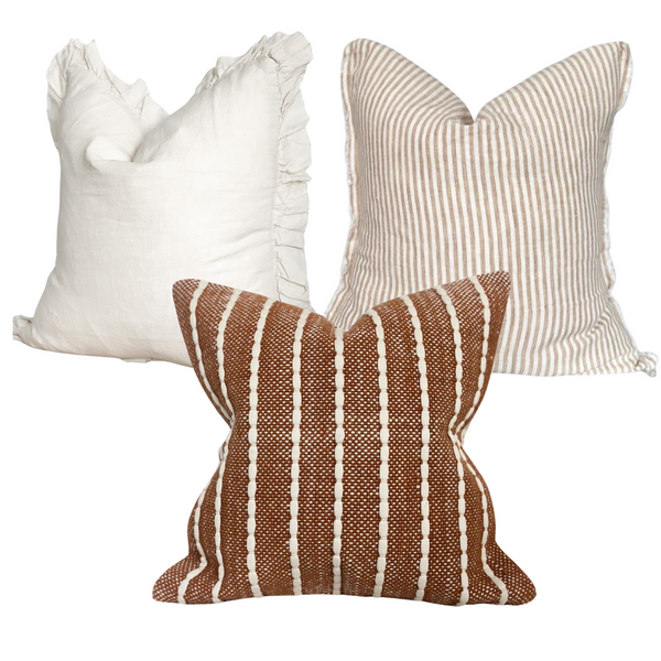 Harvest Charm Cushion Trio