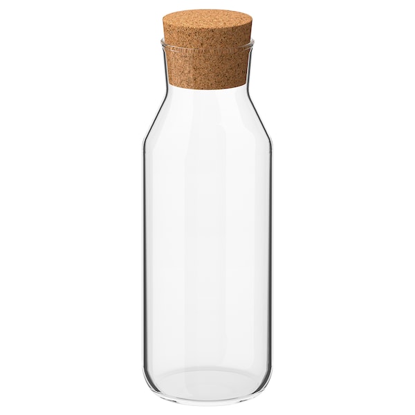 Glass Storage Bottle with Cork Stopper - 500ml